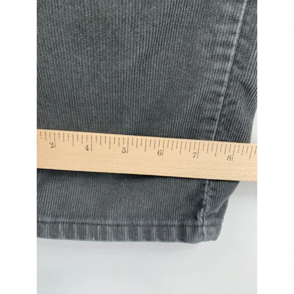 Vintage Levis 559 Jeans Mens 34x32 Gray Corduroy Relaxed Straight Leg Fall
